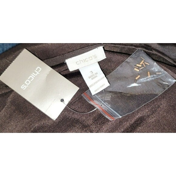 NWT Chico's Vivianna Embellished Beaded Vest - Size 3/L - Picture 8 of 11